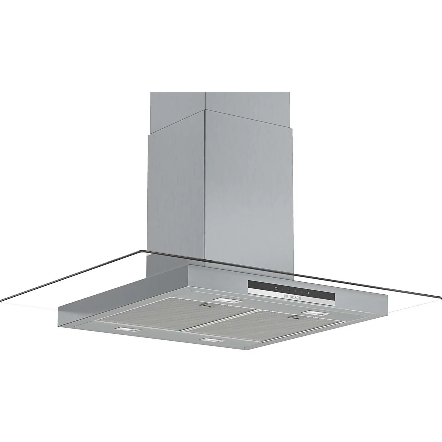 Bosch Serie 4 DIG97IM50B 90 Cm Island Cooker Hood - Stainless Steel 1 Bosch Serie 4 DIG97IM50B 90 Cm Island Cooker Hood - Stainless Steel