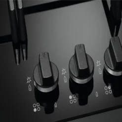 AEG HKB64450NB 59cm Gas Hob - Black -Hoove Kitchen Shop 13898775 1374971360665523