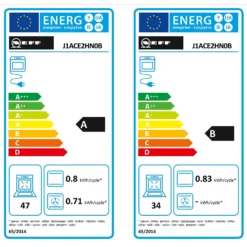 NEFF N50 J1ACE2HN0B Built Under Electric Double Oven - Stainless Steel -Hoove Kitchen Shop 13898782 1855029618233114
