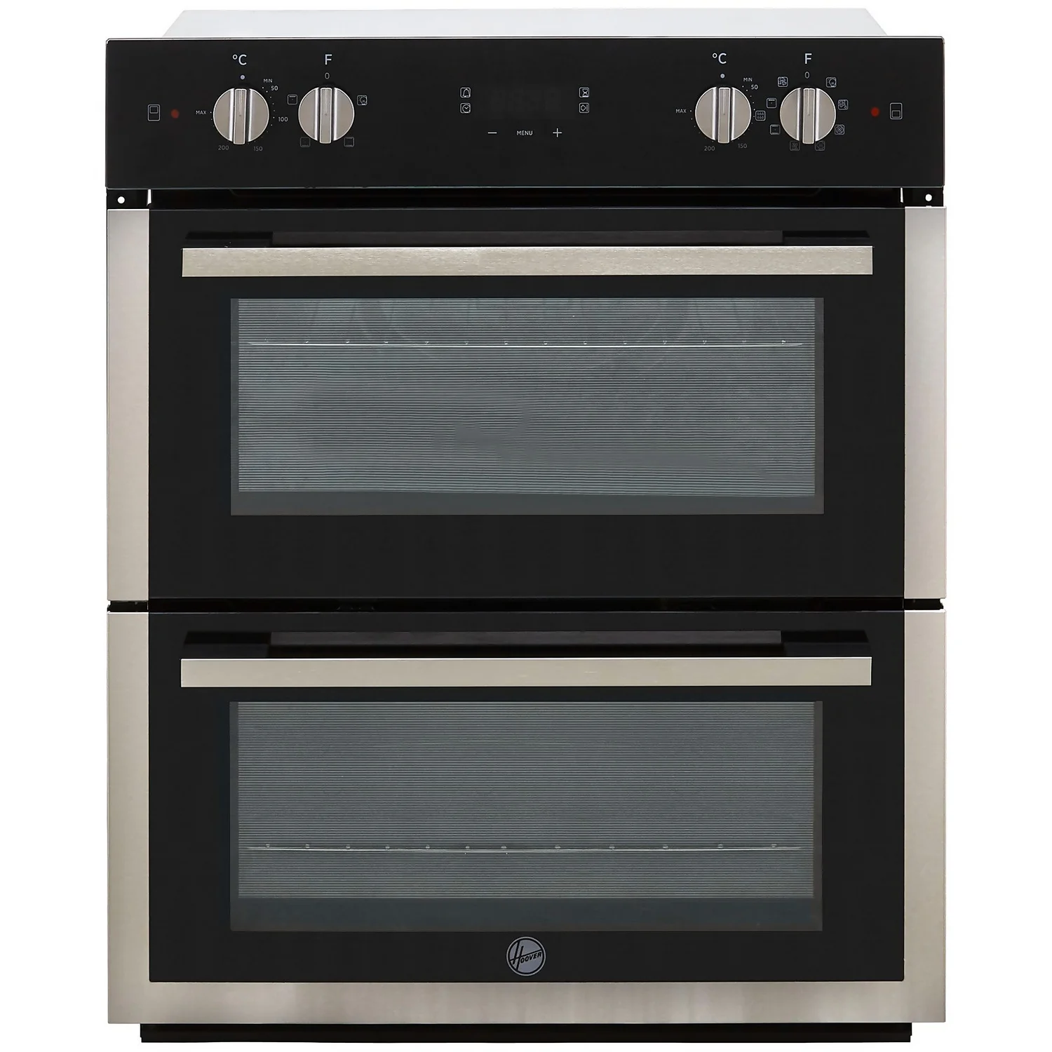 Hoover H-OVEN 300 HO7DC3UB308BI Built Under Electric Double Oven - Black / Stainless Steel 1 Hoover H-OVEN 300 HO7DC3UB308BI Built Under Electric Double Oven - Black / Stainless Steel