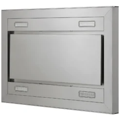 Hoover H-HOOD 700 HDSVI985B 90 Cm Island Cooker Hood - Stainless Steel / Black Glass -Hoove Kitchen Shop 13898786 1004971361300254