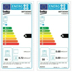 Beko RecycledNet™ BBTF26300X Built Under Electric Double Oven - Stainless Steel -Hoove Kitchen Shop 13898788 8465029617921663