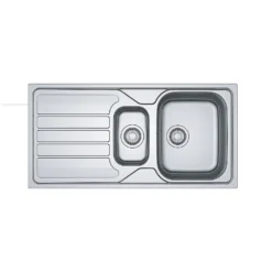Franke Flash 1.5 Bowl Stainless Steel Reversible Sink