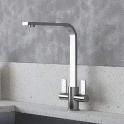 Skye Twin Lever Tap - Chrome 6 Skye Twin Lever Tap - Chrome -Hoove Kitchen Shop 13928924 1784998571285008