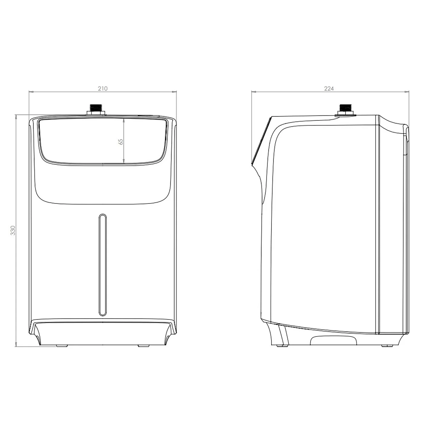 Homebase Edit Fionn 3 In 1 Instant Hot Tap - Chrome 5 Homebase Edit Fionn 3 In 1 Instant Hot Tap - Chrome - Image 5