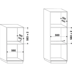 Indesit Aria IFW6340BL Built In Electric Single Oven - Black -Hoove Kitchen Shop 13950680 1634985910008424