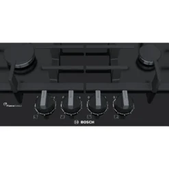 Bosch Serie 6 PPP6A6B90 59cm Gas Hob - Black -Hoove Kitchen Shop 13950701 1654985910303987