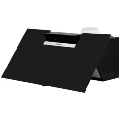 Bosch Serie 2 DWK87EM60B 80 Cm Angled Chimney Cooker Hood - Black -Hoove Kitchen Shop 13950702 1834985911305417