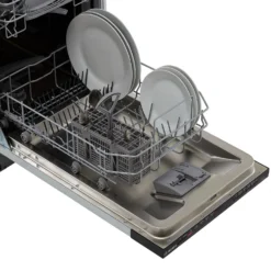 Bosch Serie 2 SPV2HKX39G Wifi Connected Fully Integrated Slimline Dishwasher - Stainless Steel Control Panel With Fixed Door Kit -Hoove Kitchen Shop 13950703 1364985911473879