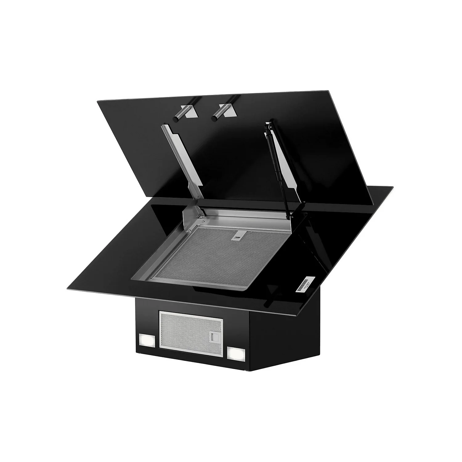 NEFF N50 D95IHM1S0B 89 Cm Angled Chimney Cooker Hood - Black 4 NEFF N50 D95IHM1S0B 89 Cm Angled Chimney Cooker Hood - Black - Image 4