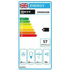 NEFF N50 D95IHM1S0B 89 Cm Angled Chimney Cooker Hood - Black 17 NEFF N50 D95IHM1S0B 89 Cm Angled Chimney Cooker Hood - Black -Hoove Kitchen Shop 13950706 2074985910882522