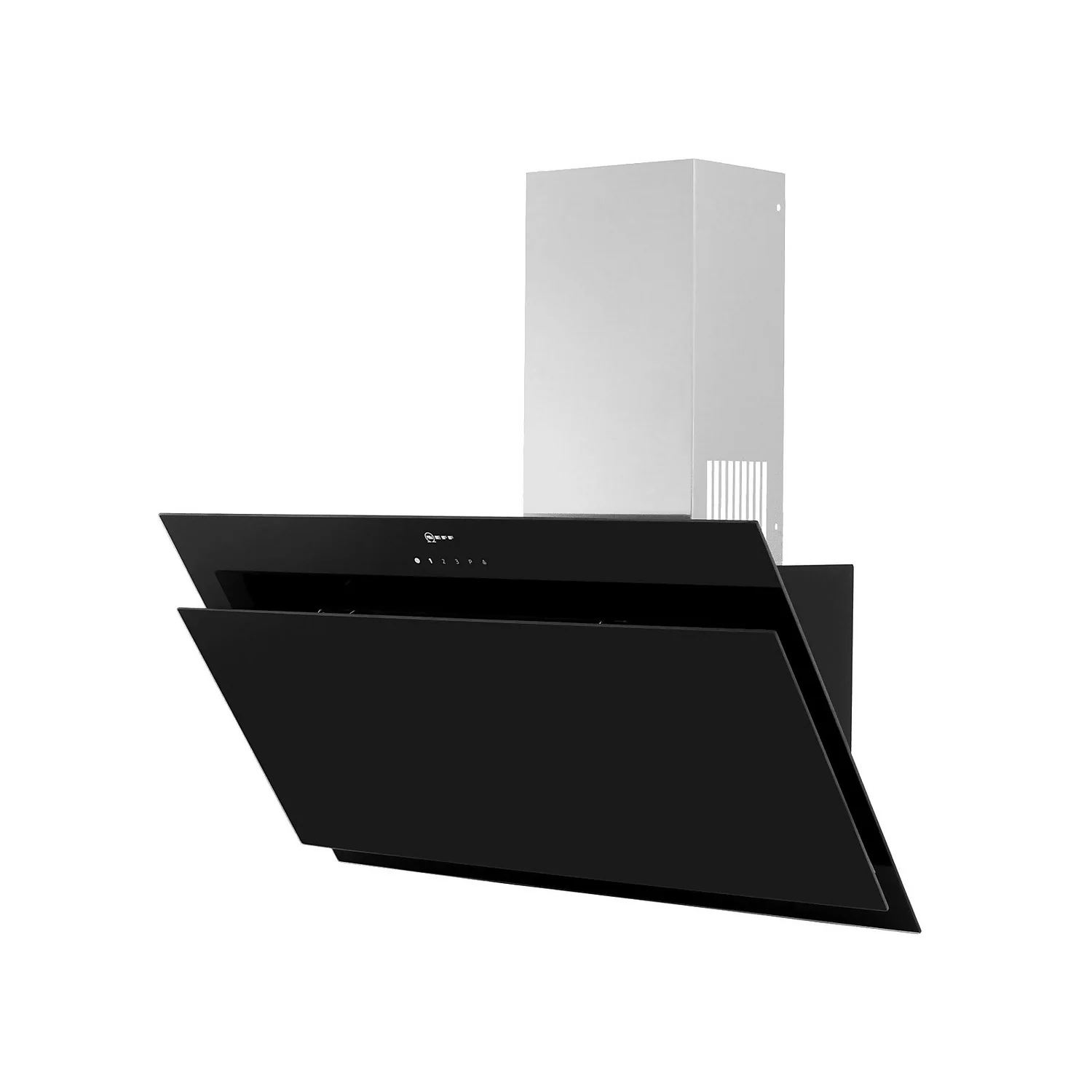 NEFF N50 D95IHM1S0B 89 Cm Angled Chimney Cooker Hood - Black 2 NEFF N50 D95IHM1S0B 89 Cm Angled Chimney Cooker Hood - Black - Image 2