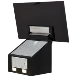 NEFF N30 D85IEE1S0B 80 Cm Angled Chimney Cooker Hood - Black -Hoove Kitchen Shop 13950708 1104985911145199