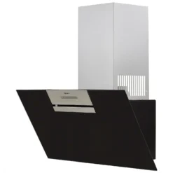 NEFF N30 D85IEE1S0B 80 Cm Angled Chimney Cooker Hood - Black -Hoove Kitchen Shop 13950708 1584985910900186