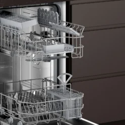 NEFF N50 S875HKX20G Wifi Connected Fully Integrated Slimline Dishwasher - Stainless Steel Control Panel & Sliding Door Kit -Hoove Kitchen Shop 13950711 1624985910547440