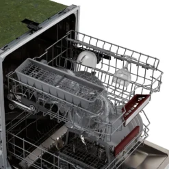 NEFF N30 S153HAX02G Wifi Connected Fully Integrated Standard Dishwasher - Stainless Steel Control Panel -Hoove Kitchen Shop 13950712 2104985909970876