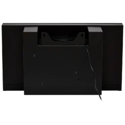 Elica PLAT-BLK-80 80 Cm Chimney Cooker Hood - Black Glass - For Ducted/Recirculating Ventilation -Hoove Kitchen Shop 13950715 1734985910999228