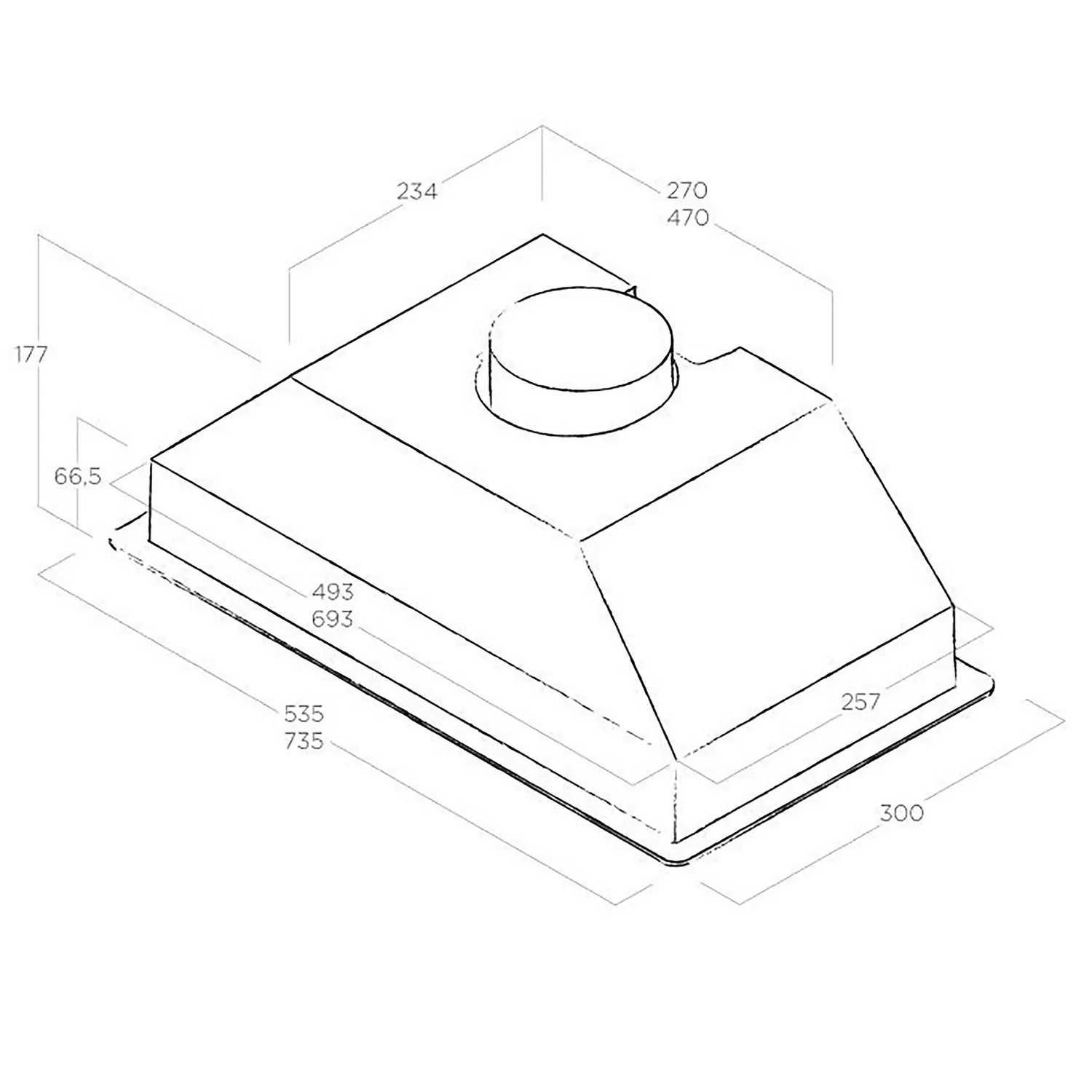 Elica ERA-HE-SS-80 73cm Canopy Cooker Hood - Stainless Steel - For Ducted/Recirculating Ventilation 8 Elica ERA-HE-SS-80 73cm Canopy Cooker Hood - Stainless Steel - For Ducted/Recirculating Ventilation - Image 8
