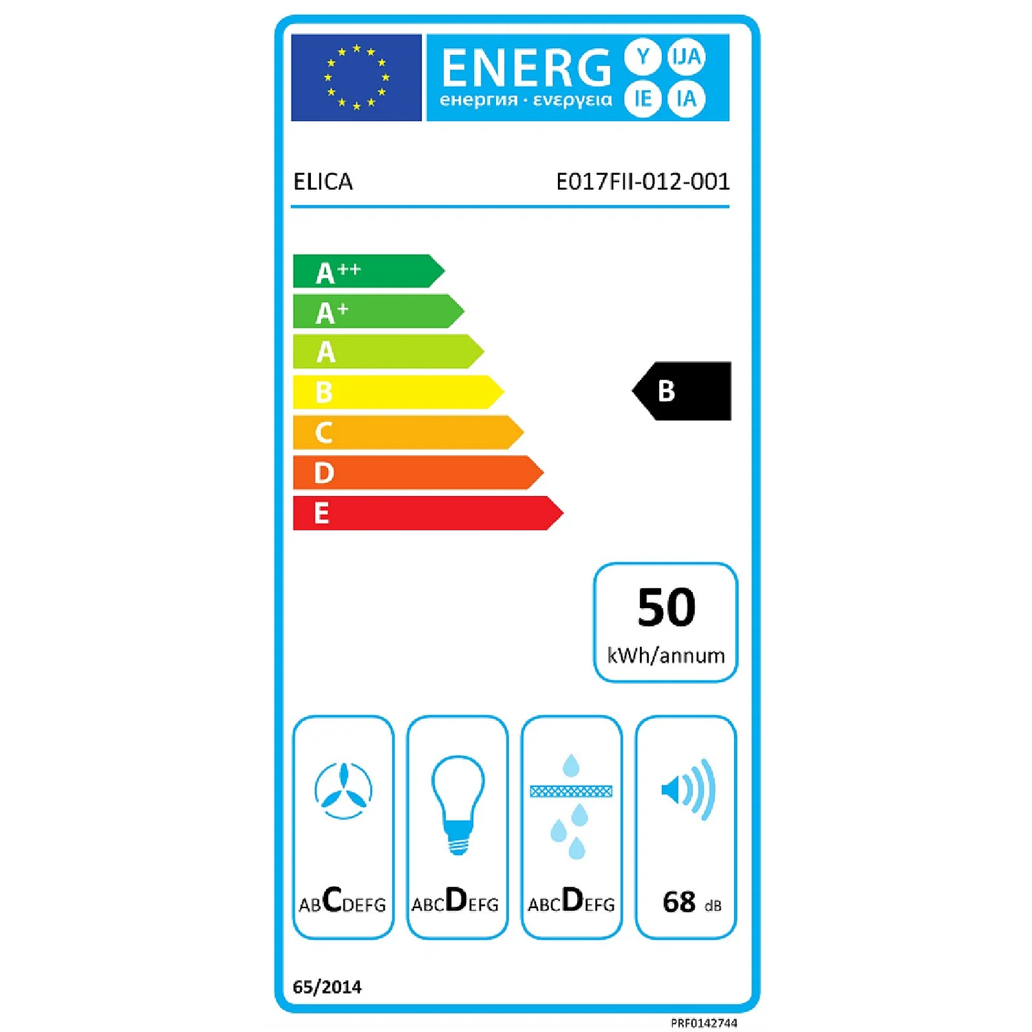 Elica ERA-HE-SS-80 73cm Canopy Cooker Hood - Stainless Steel - For Ducted/Recirculating Ventilation 9 Elica ERA-HE-SS-80 73cm Canopy Cooker Hood - Stainless Steel - For Ducted/Recirculating Ventilation - Image 9