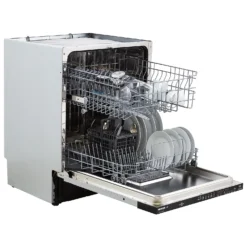 Hoover H-DISH 300 HDI1LO38SA Fully Integrated Standard Dishwasher - Silver Control Panel With Fixed Door Fixing Kit -Hoove Kitchen Shop 14200032 1665011737594540