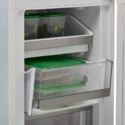 Hoover HOBT5518EWK Integrated 70/30 Total No Frost Fridge Freezer With Sliding Door Fixing Kit - White -Hoove Kitchen Shop 14200034 4325011772426982