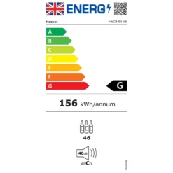 Hoover H-WINE 700 HWCB60UK/N Built In Wine Cooler - Black 11 Hoover H-WINE 700 HWCB60UK/N Built In Wine Cooler - Black -Hoove Kitchen Shop 14200037 7255011772459580