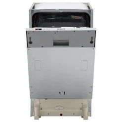 Hotpoint HSIC3M19CUKN Fully Integrated Slimline Dishwasher - Silver Control Panel With Fixed Door Fixing Kit -Hoove Kitchen Shop 14200044 1835011737600516