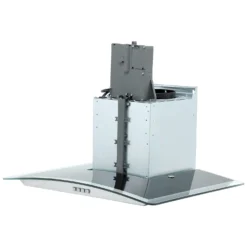 Hotpoint PHGC6.4FLMX 60cm Chimney Cooker Hood - Stainless Steel -Hoove Kitchen Shop 14200045 1275011777936284