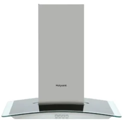Hotpoint PHGC6.4FLMX 60cm Chimney Cooker Hood - Stainless Steel -Hoove Kitchen Shop 14200045 7405011777618506