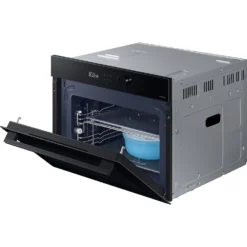 Samsung Bespoke Series 5 NQ5B5763DBK Wifi Connected Built In Compact Electric Single Oven With Microwave - Black -Hoove Kitchen Shop 14200053 1745011759759284