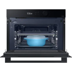 Samsung Bespoke Series 5 NQ5B5763DBK Wifi Connected Built In Compact Electric Single Oven With Microwave - Black -Hoove Kitchen Shop 14200053 2135011759677018