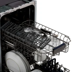 Samsung DW50R4040BB Fully Integrated Slimline Dishwasher - Black Control Panel With Fixed Door Fixing Kit -Hoove Kitchen Shop 14200054 1715011737919365