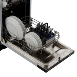 Samsung DW50R4040BB Fully Integrated Slimline Dishwasher - Black Control Panel With Fixed Door Fixing Kit -Hoove Kitchen Shop 14200054 1985011737969159