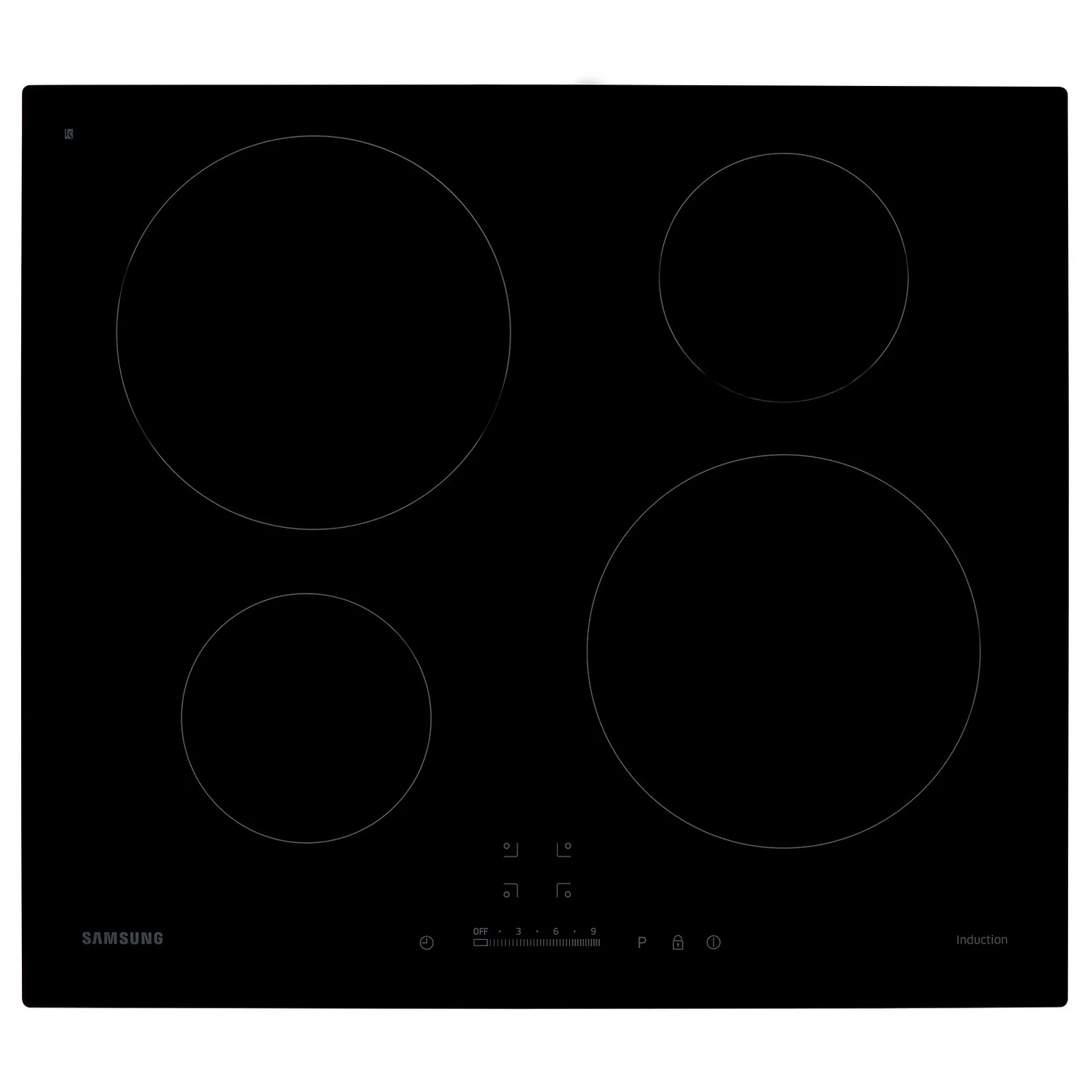 Samsung NZ64H37070K 59cm Induction Hob - Black 1 Samsung NZ64H37070K 59cm Induction Hob - Black