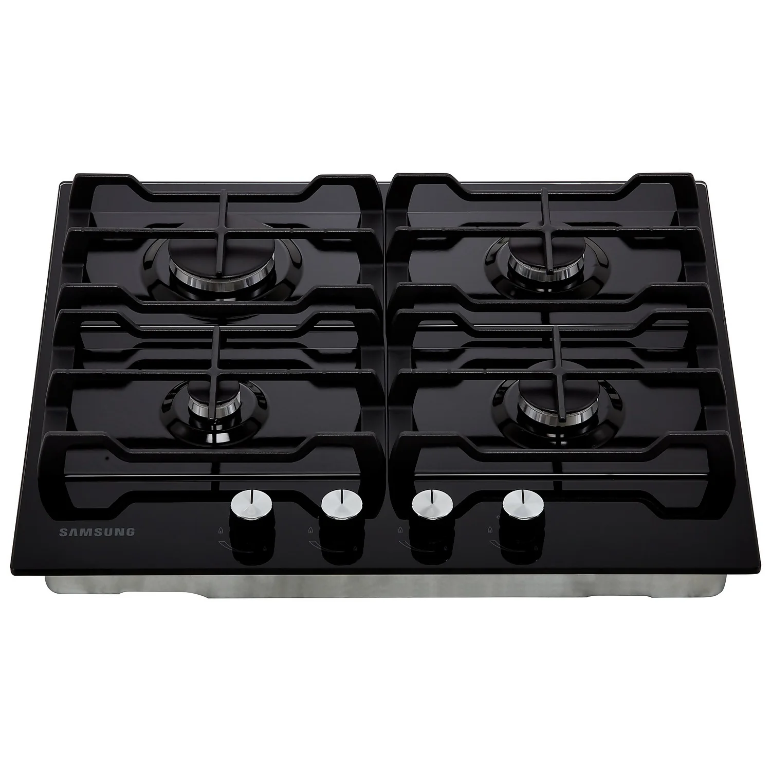 Samsung Prezio NA64H3000AK 60cm Gas Hob - Black / Glass 5 Samsung Prezio NA64H3000AK 60cm Gas Hob - Black / Glass - Image 5