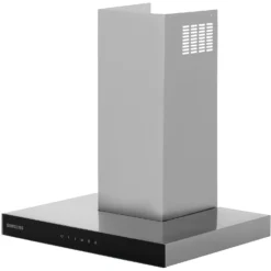 Samsung Prezio NK24M5070BS 60cm Chimney Cooker Hood - Stainless Steel / Black Glass -Hoove Kitchen Shop 14200058 1285011778034324