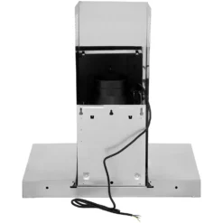 Samsung Prezio NK24M5070BS 60cm Chimney Cooker Hood - Stainless Steel / Black Glass -Hoove Kitchen Shop 14200058 1455011778123931