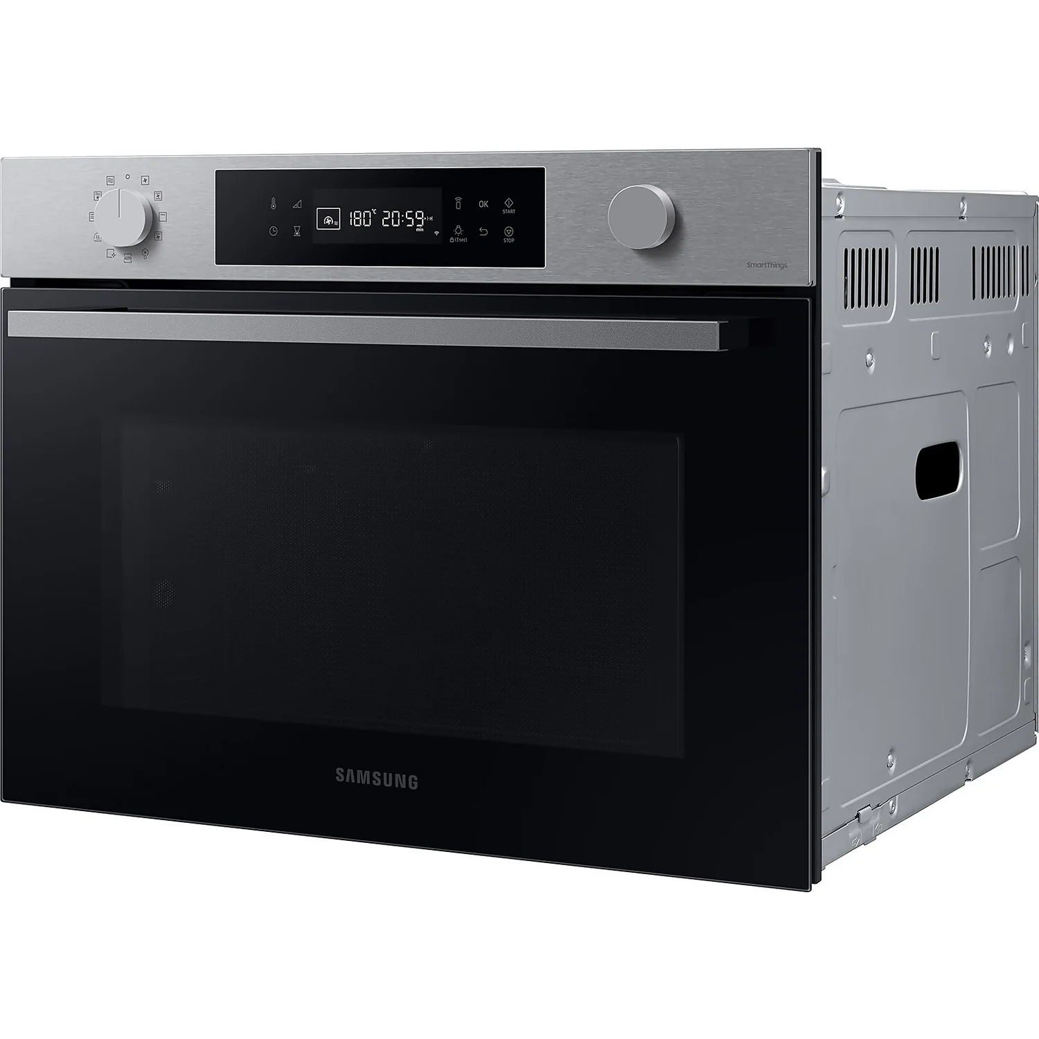 Samsung Series 4 NQ5B4553FBS Wifi Connected Built In Compact Electric Single Oven With Microwave Function - Stainless Steel 4 Samsung Series 4 NQ5B4553FBS Wifi Connected Built In Compact Electric Single Oven With Microwave Function - Stainless Steel - Image 4