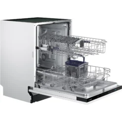 Samsung Series 5 DW60M5050BB Fully Integrated Standard Dishwasher - Black Control Panel With Fixed Door Fixing Kit -Hoove Kitchen Shop 14200064 1705011737866292