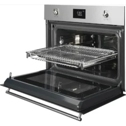 Smeg Classic SF4390MCX Built In Compact Electric Single Oven With Microwave Function - Stainless Steel 7 Smeg Classic SF4390MCX Built In Compact Electric Single Oven With Microwave Function - Stainless Steel -Hoove Kitchen Shop 14200070 1695011759066722