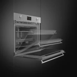 Smeg Classic SOP6302TX Built In Electric Single Oven - Stainless Steel -Hoove Kitchen Shop 14200071 1825011759350648