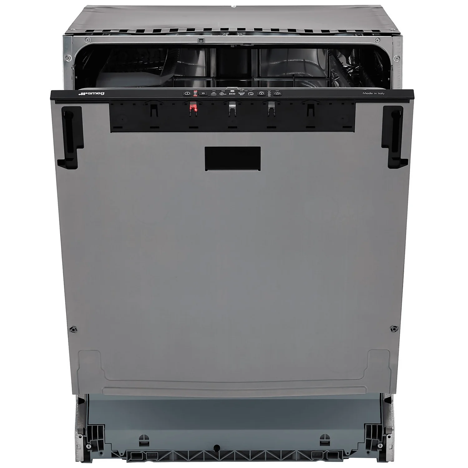 Smeg DIA211DS Fully Integrated Standard Dishwasher - Black Control Panel With Fixed Door Fixing Kit 4 Smeg DIA211DS Fully Integrated Standard Dishwasher - Black Control Panel With Fixed Door Fixing Kit - Image 4