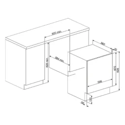 Smeg WDI147D-2 Integrated 7Kg / 4Kg Washer Dryer With 1400 Rpm - White -Hoove Kitchen Shop 14200086 1095011737343734