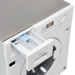 Smeg WMI147C Integrated 7Kg Washing Machine With 1400 Rpm - White -Hoove Kitchen Shop 14200087 1935011737836844