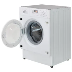 Smeg WMI147C Integrated 7Kg Washing Machine With 1400 Rpm - White -Hoove Kitchen Shop 14200087 6415011737631158